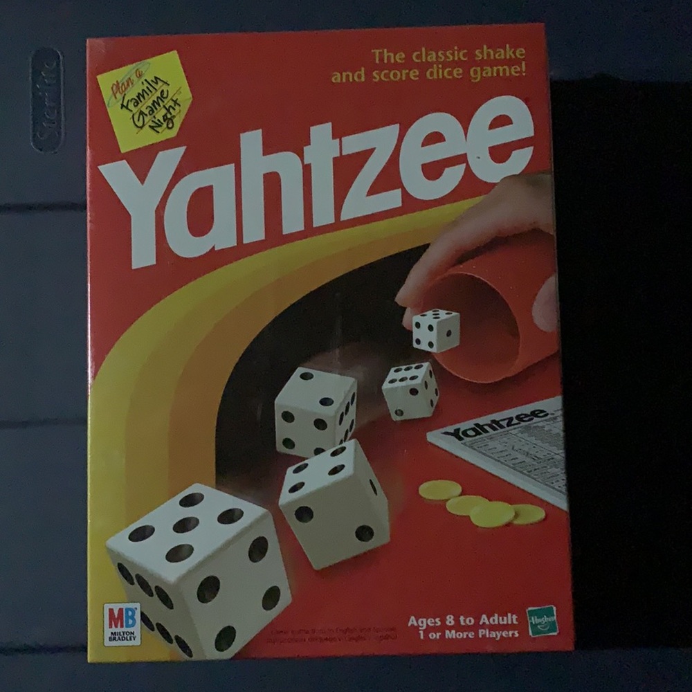 YAHTZEE!  Classic Game for the entire family